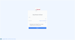 Desktop Screenshot of cityhonors.managebac.com