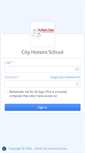 Mobile Screenshot of cityhonors.managebac.com